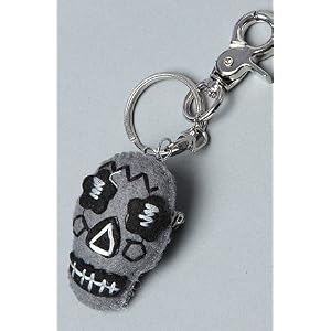 Buy *The Extras The Felt Skeleton Head Keychain,Accessories for Women by var goTwisterProductImageStrings = new Object();goTwisterProductImageStrings['prodImageNotAvailTextNoColor'] = 