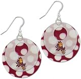 Arizona State Sun Devils Capiz Double Shell Earrings