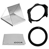 67MM Square Filter Kit for Cokin P Series - Includes: Graduated Grey ND Square Filter + Square Filter Holder + Adapter Ring + Premium MagicFiber Microfiber Cleaning Cloth