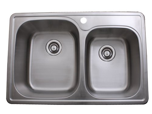 Ticor Stainless Steel 18-gauge Kitchen Sink