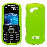 EMPIRE Neon Green Rubberized Snap-On Cover Case for AT&T Samsung Evergreen  ....