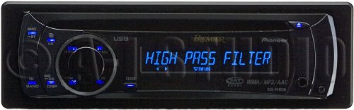 Pioneer Premier DEH-P410UB CD/MP3/WMA/AAC/WAV Receiver