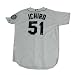 Seattle Mariners Autograph Ichiro Authentic Home Jersey. MLB Authenticated.