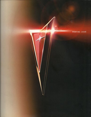 2008 Pontiac Line Sales Brochure Book Catalog 