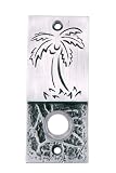 Palm Tree Rectangular Doorbell