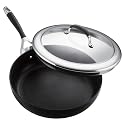 Circulon Elite 12-Inch Covered Deep Skillet