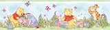 Lazy Daze Pooh Self-Stick Wall Border, 5-Inch x 15-Foot