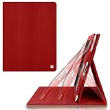 CaseCrown Omni Ridge Flip Case (Red) for the new iPad & iPad 2 (Built-in magnet for sleep / wake feature)