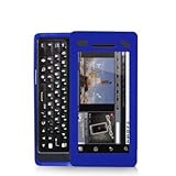 Blue Silicone Rubber Gel Soft Skin Case Cover for Motorola Droid 2 A955 Ver ....