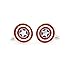 TAILUN Men's Wedding Cufflinks Super Hero Cufflinks (Captain America)