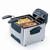 stainless-steel-deep-fryer Presto Dual ProFry Deep Fryer - Stainless Steel
