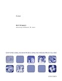 Color: Oxford Bibliographies Online Research Guide
