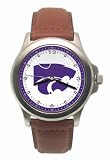 Kansas State Powercat Men's Rookie Leather Watch