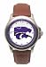 Kansas State Powercat Men's Rookie Leather Watch