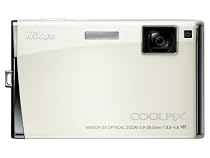 Nikon Coolpix S60 10MP Digital Camera with 5x Optical Vibration Reduction (VR) Zoom (Arctic White)