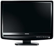 Toshiba 19DV555DB - 19" Widescreen HD Ready LCD TV/DVD Combi with Freeview - Glossy Black