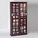 Leslie Dame MS-700DC Mission Style Sliding Glass Cabinet