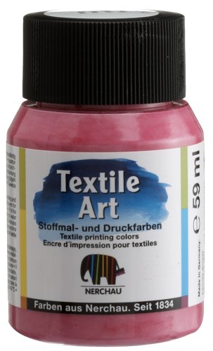 Nerchau 142314 Textile Art Stoffmalfarben 59 ml Pink