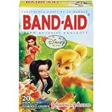 Johnson & Johnson 4009 Band-Aid Disney Fairies Assorted 20-Count (Pack of 6)