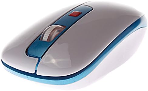MJT 2.4 GHz 1600DPI 5 Keys Design Wireless Mouse Optical Mouse Blue Color