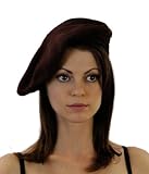 Bonjour Brown Ladies Knit Beret Style Hat