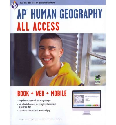 AP Human Geography All Access (Advanced Placement (AP) All Access) (Mixed media product) - Common