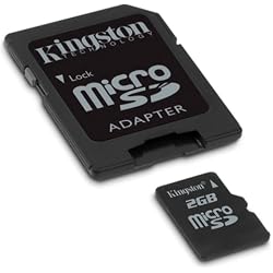 Kingston 2GB microSDカード SDC/2GB 東芝製チップ 永久保証