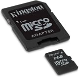 Kingston 2GB microSDカード SDC/2GB 永久保証