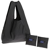 BAGGU Reusable Shopping Tote - 3-Pack,Black,one size
