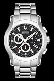 Accutron by Bulova Stratford Chronograph Stainless Steel Mens Watch Date 63B141