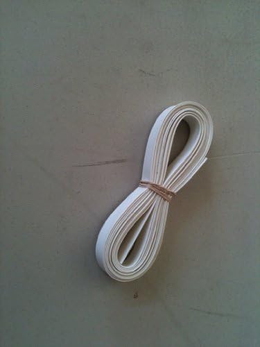 3/8" White 2:1 Shrink Ratio Heat Shrink - 10' Section