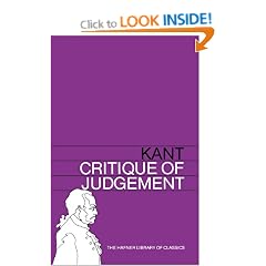 Critique of Judgement