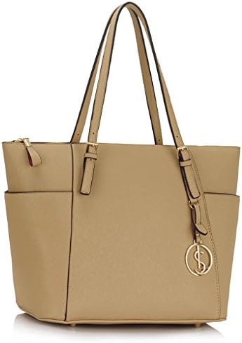 Womens Handbags Ladies Large Tote Bag Designer Faux Leather Celebrity Style New