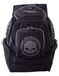 Sports: Harley-Davidson Backpack Black Willie G Skull Delux - Harley-Davidson