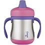 Foogo by Thermos Leak-Proof SS 7 oz. Sippy Cup with Handles - Pink