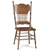 International Concepts 1C04-502 Double Pressback Chair Medium Oak