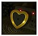 Set of 4 Smart Control Sensor LED Night Light with Dusk to Dawn Sensor for Kid's Baby Room, Bedside,corridor,indoor, Bedroom,Wall and Christmas, Festivals (Heart shape)
