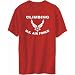 T-Shirt Mens Red  Climbing - U.S. AIR FORCE  Sports
