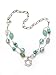 Double Strand Star Necklace - glass, turquoise, pearl, and quartz beads, by Neta