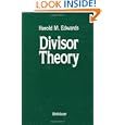 Divisor Theory by Harold M. Edwards