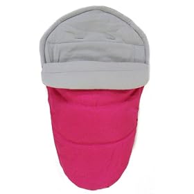 Petite Star Zia Footmuff Pink Fizz