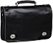 Floto Luggage Roma Messenger Bag, Black, One Size Floto Luggage Roma Messenger Bag, Black, One Size