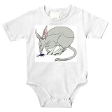 Onesie with animal, australia, wallaby, eating, marsupial, mammal