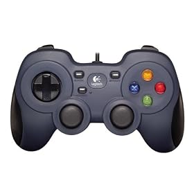 Logitech - Gamepad F310 - Manette de jeu - Croix multidirectionnelle flottante - Gris