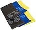 THERABAND Professional Non-Latex Resistance Bands for Upper Body, Lower Body Exercise, Strength Training Without Weights, Physical Therapy, Lower Pilates, and Rehab, Assorted Resistances