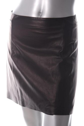 Elie Tahari Black Leather Mini Skirt Sale 2