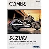 CLYMER REPAIR SERVICE MANUAL SUZUKI VOLUSIA 01-04 BOULEVARD C50 01-08 by CLYMER