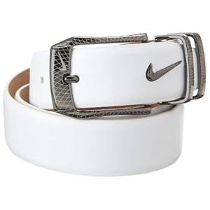 Nike Belts Men's Laser Etched Buckle Belt