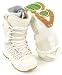 Independent lacing eyestay systemInner ankle harness and custom lace looksupprt and stibility, 3D molded tounge level 3 ultamite fit liner with anatoincial retention system