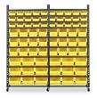 Storelogic 1UGK8 Bin Storage Rack, Single Sided, W 66, D 15